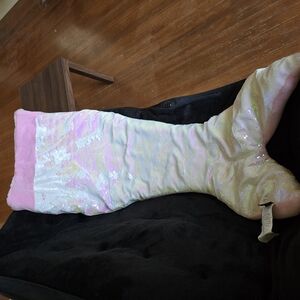 Cynthia Rowley Mermaid Tail Blanket with Sequins